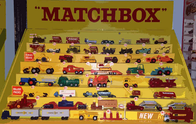 the toy car collector
