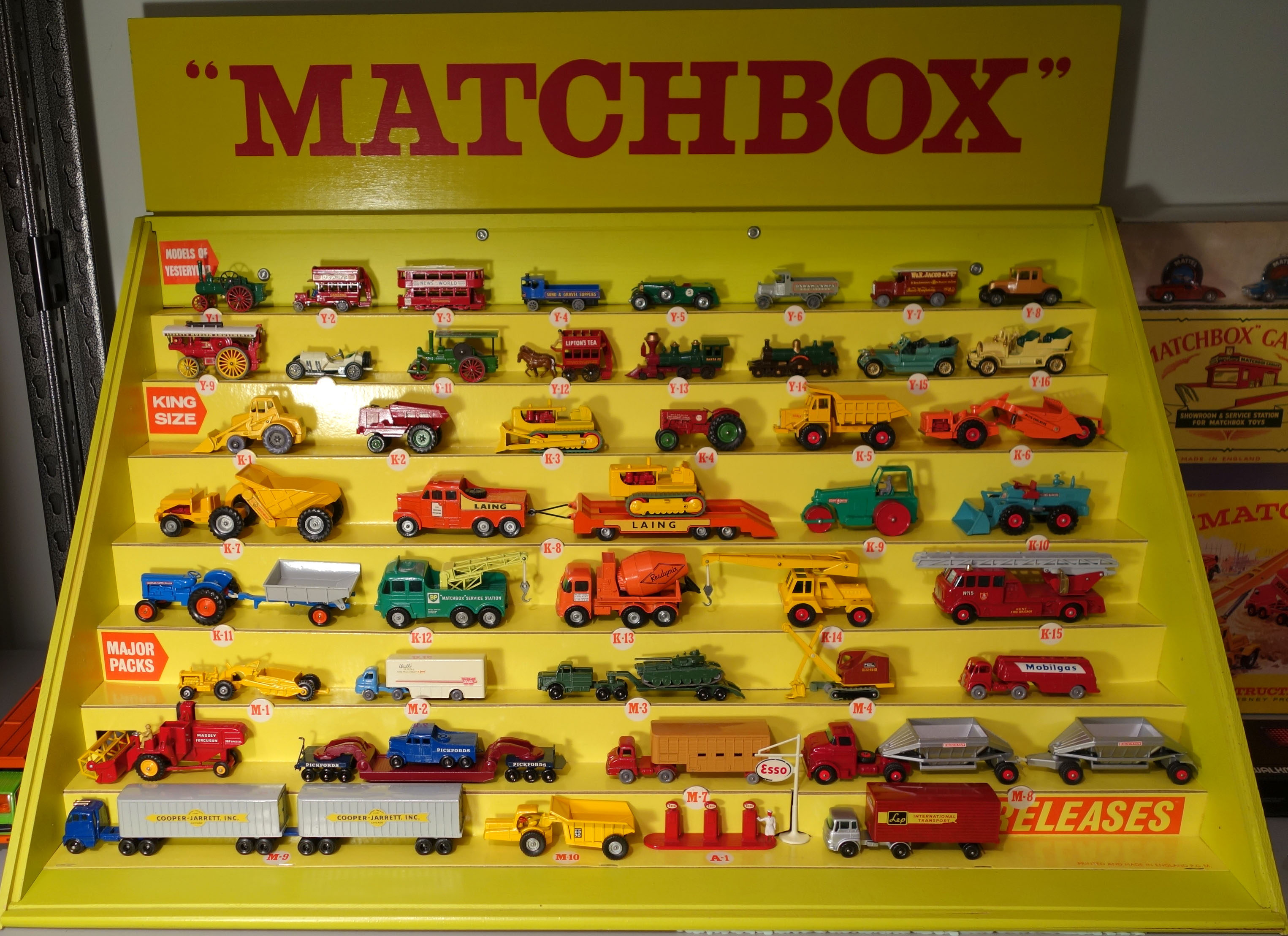 matchbox cars list